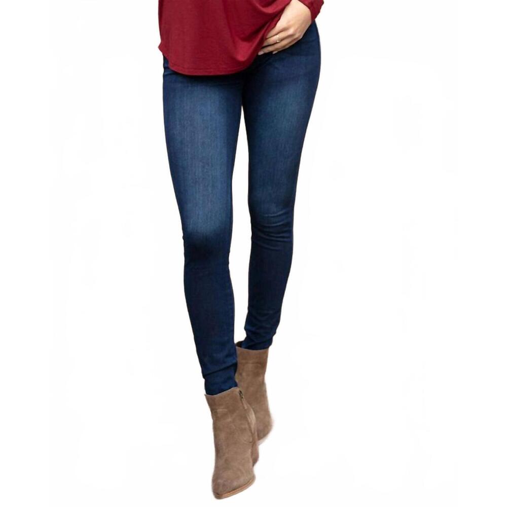 NEW GRACE AND LACE ultra soft flex jeggings in indigo